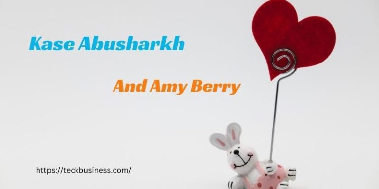 Kase Abusharkh and Amy Berry