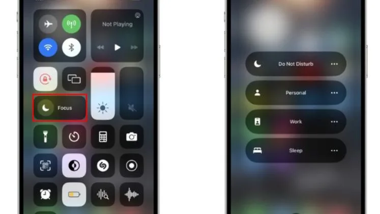 How to turn on and off Do Not Disturb Mode on iPhone?